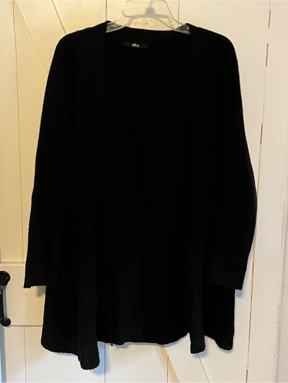 SALE 3/$20 Black Open-Front Knit Cardigan Sweater